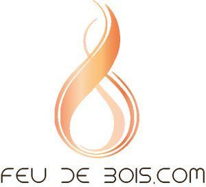 logo feudebois.com poêles et cuisinières de masse artisanal sur mesure